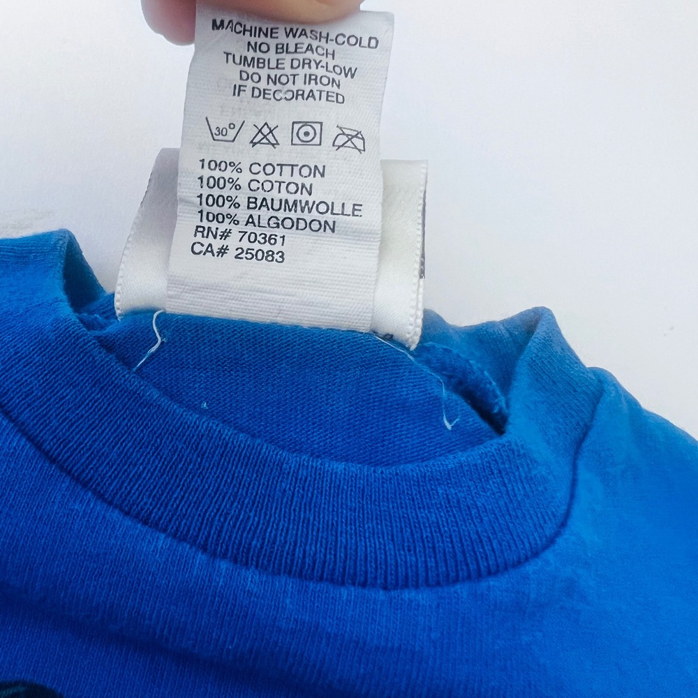 Vintage Walt Disney World Baby Mickey Bodysuit 3M Blue Cotton‎ Parks - Picture 5 of 6